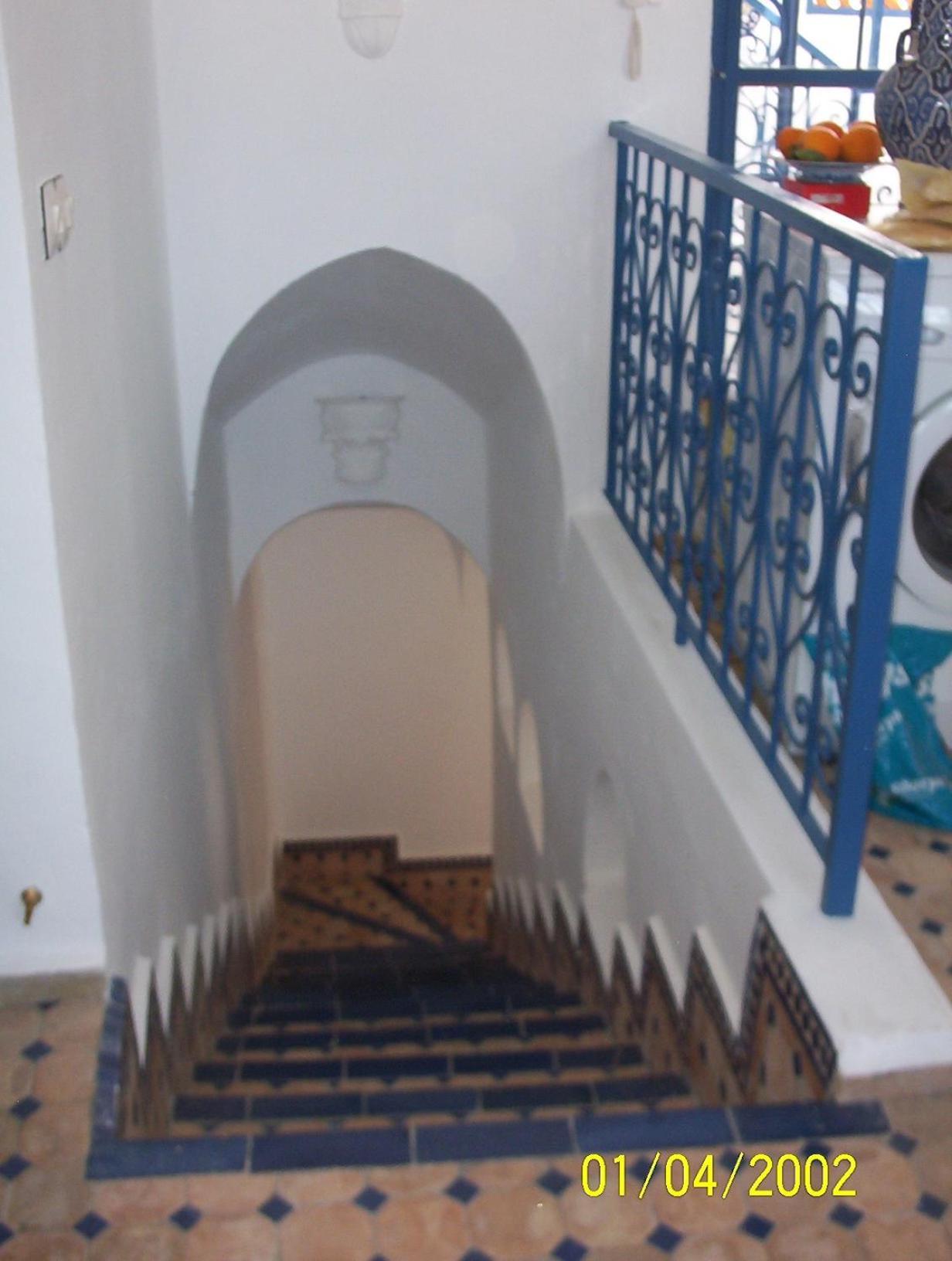 Maison Traditionnelle Dans La Casbah De Tanger Exteriér fotografie