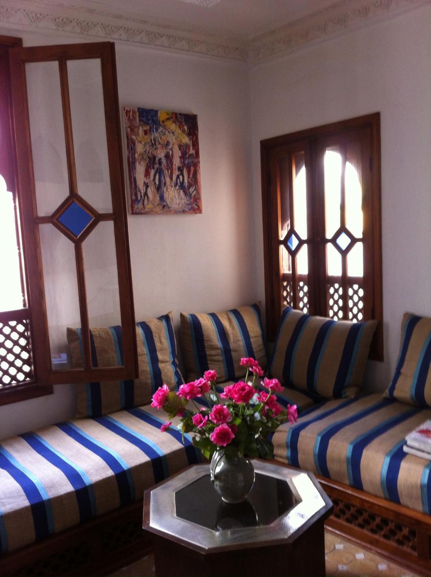 Maison Traditionnelle Dans La Casbah De Tanger Exteriér fotografie