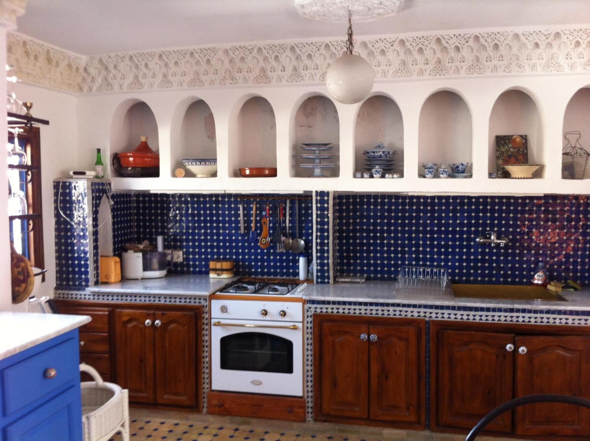 Maison Traditionnelle Dans La Casbah De Tanger Exteriér fotografie