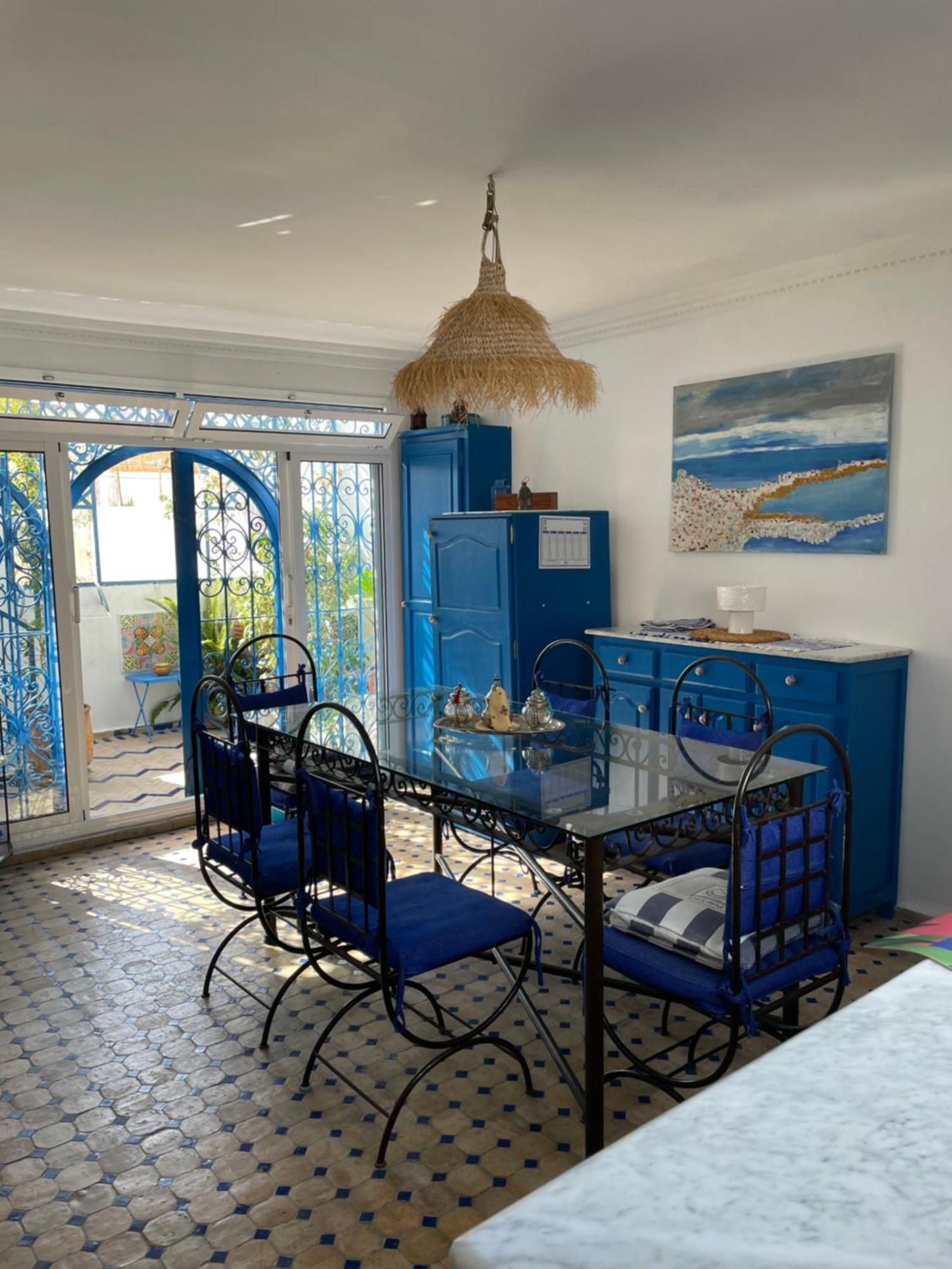 Maison Traditionnelle Dans La Casbah De Tanger Exteriér fotografie