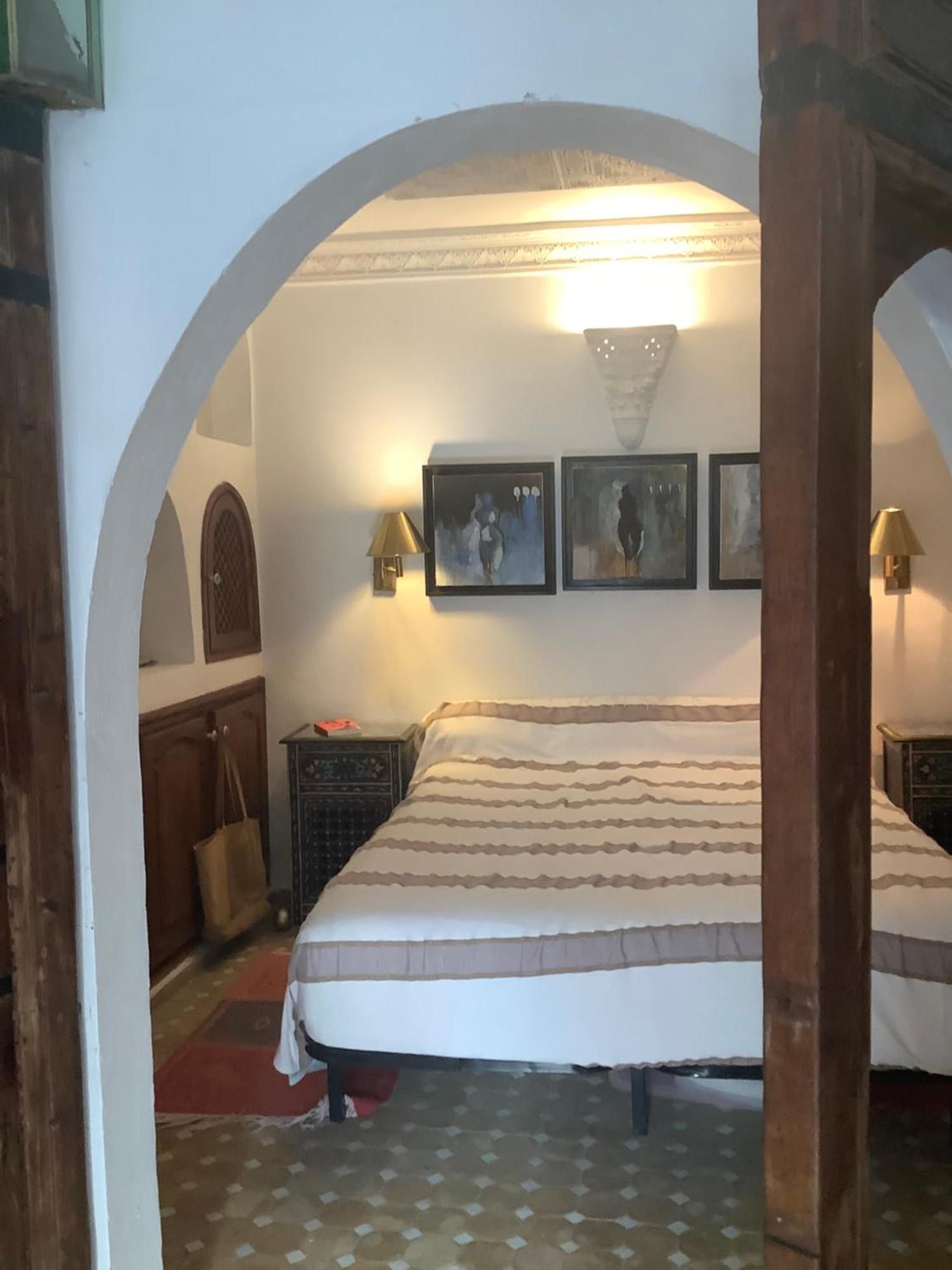 Maison Traditionnelle Dans La Casbah De Tanger Exteriér fotografie