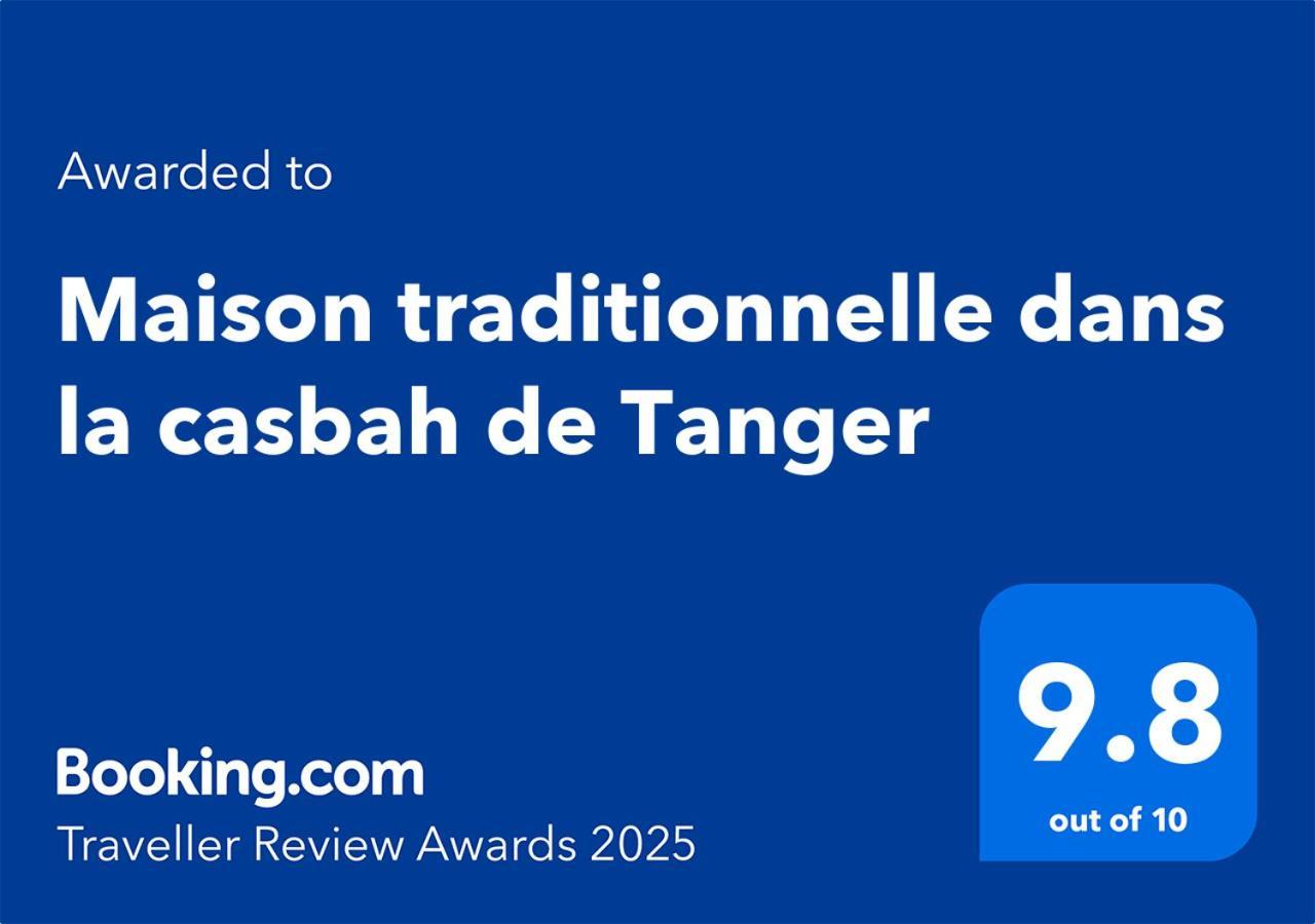Maison Traditionnelle Dans La Casbah De Tanger Exteriér fotografie